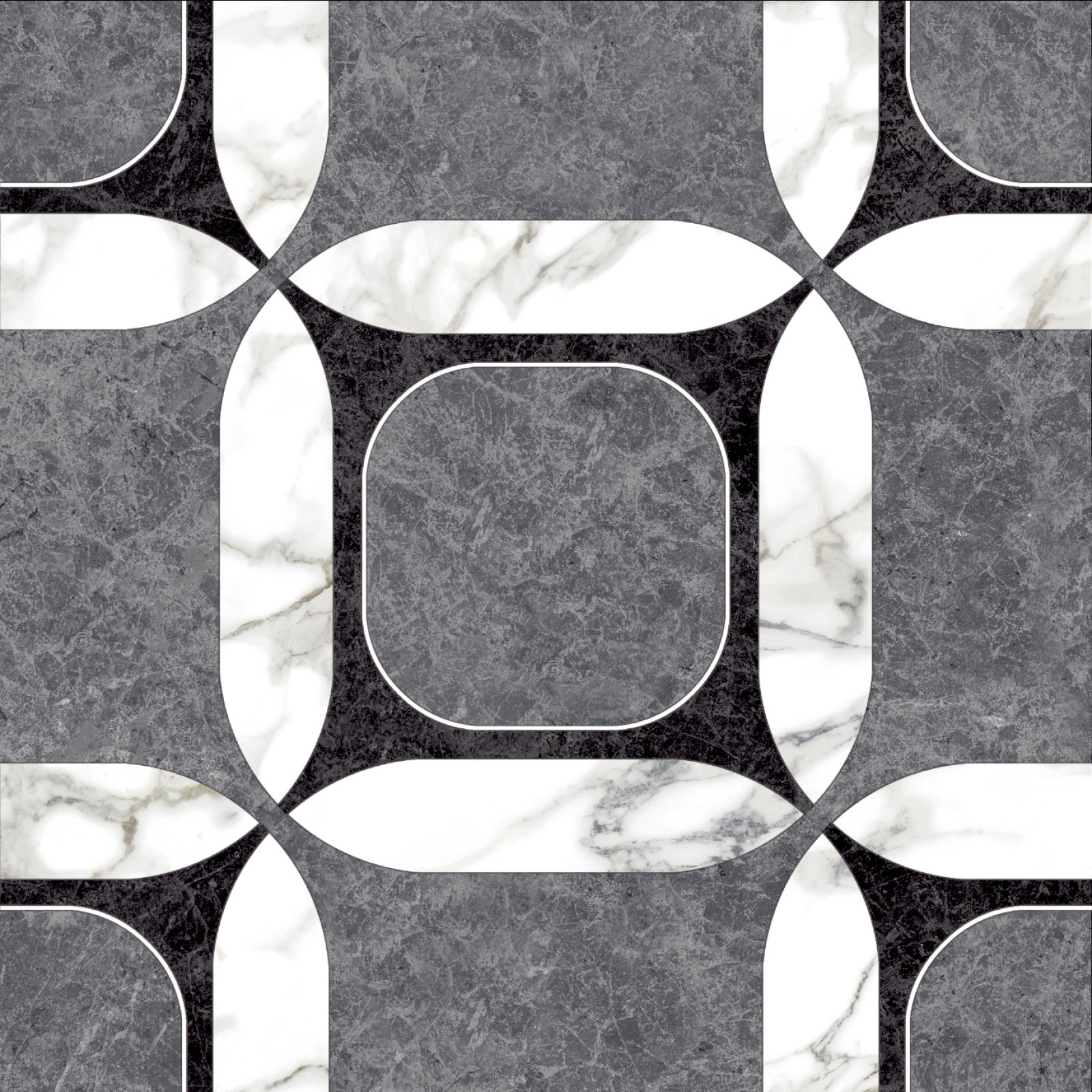 ASIA TILE 25X25 REGINA GREY